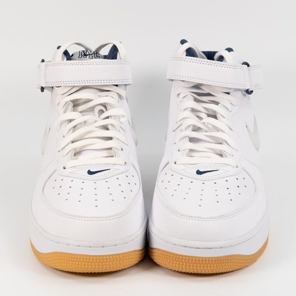 Nike Air Force 1 Mid Jewel QS 'NYC - Yankees' DH5622-100 size 14 - Picture 6 of 10